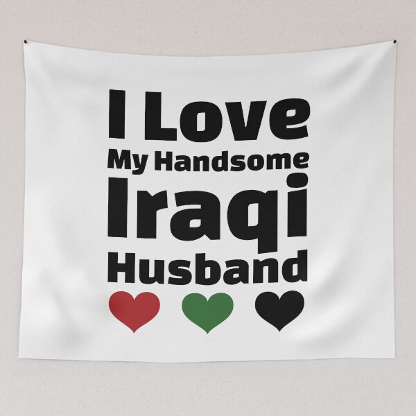 Item preview, I Love My Handsome Iraqi Husband - Iraq Husband designed and sold by DiceNLDesigns.