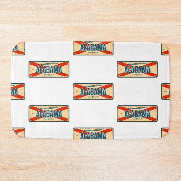 Item preview, Alabama Flag Vintage South Birmingham Montgomery Tuscaloosa Gulf Shores Biloxi designed and sold by DESTINATIONS DECAL DOS.