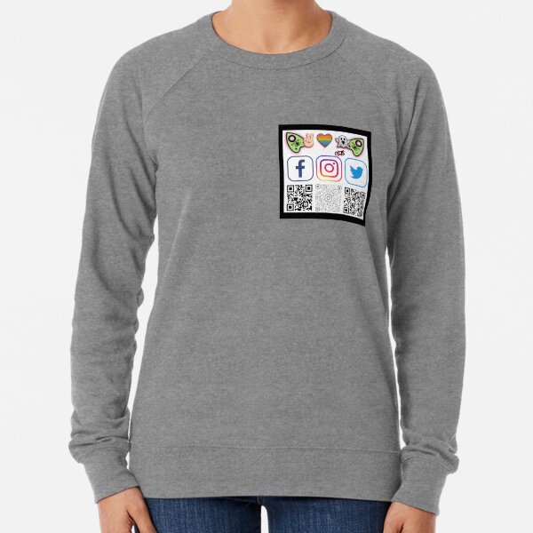 Or So They Say... Pride QR Lightweight Sweatshirt