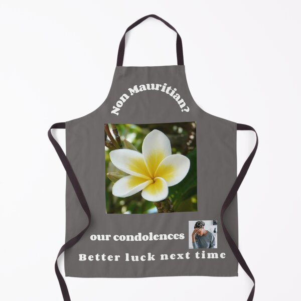 Item preview, "Condolences to non Mauritians"  (white text) designed and sold by skoumpourdides.