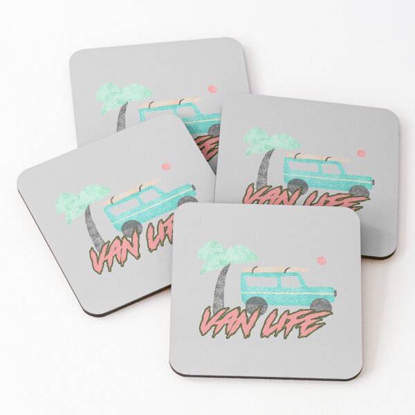 Item preview, Van Life Colorful Retro Van designed and sold by EMRASDesigns.