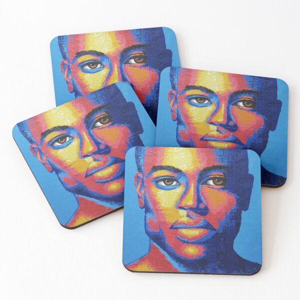 Item preview, Blue and Red portrait designed and sold by khalaijimase.