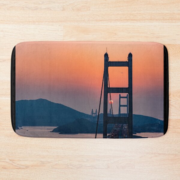 Item preview, Sunset and Plane in the Bridge designed and sold by TinyOwlsFoto.