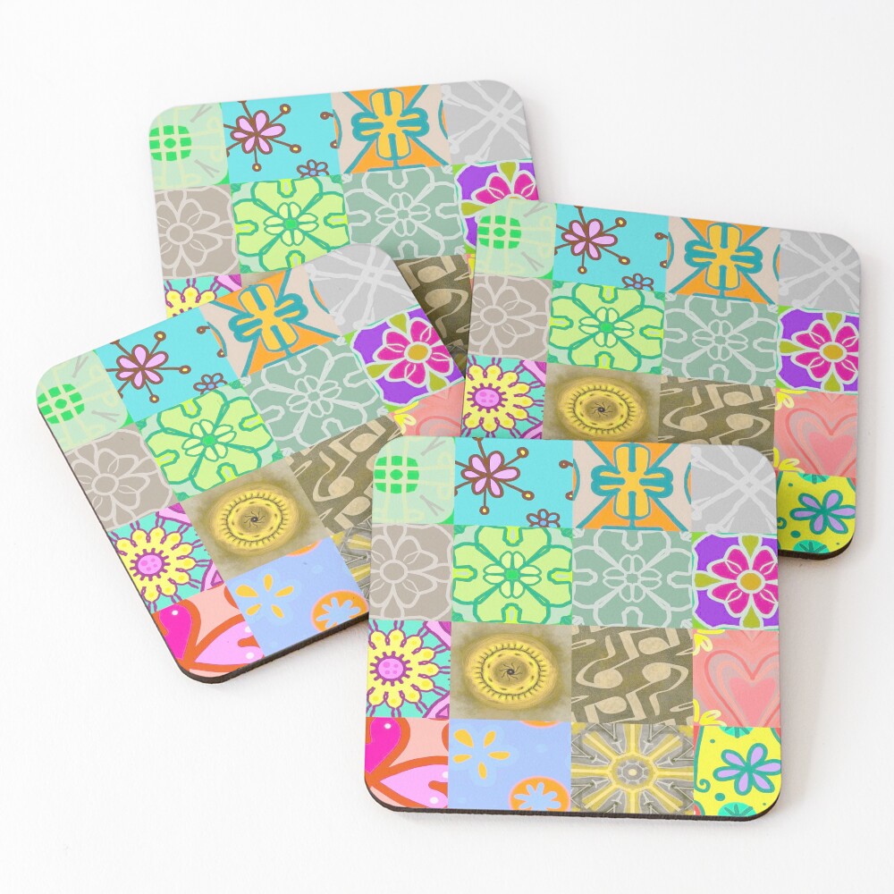 Item preview, Coasters (Set of 4) designed and sold by AlteredAtelier.