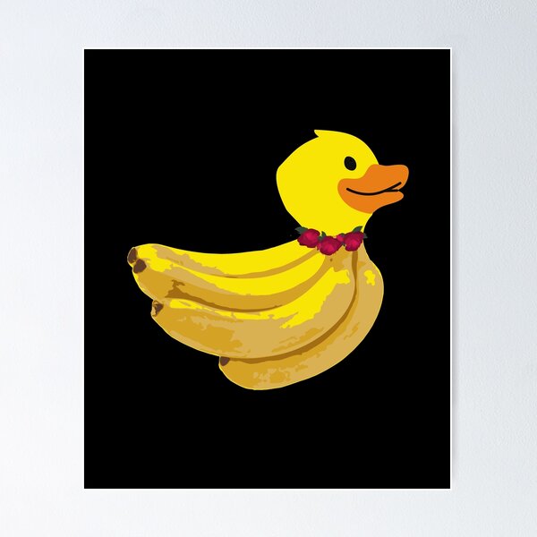Item preview, Banana Duck Cute Animal designed and sold by My-Queens-Store.