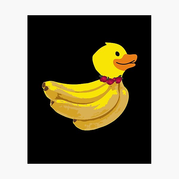 Item preview, Banana Duck Cute Animal designed and sold by My-Queens-Store.