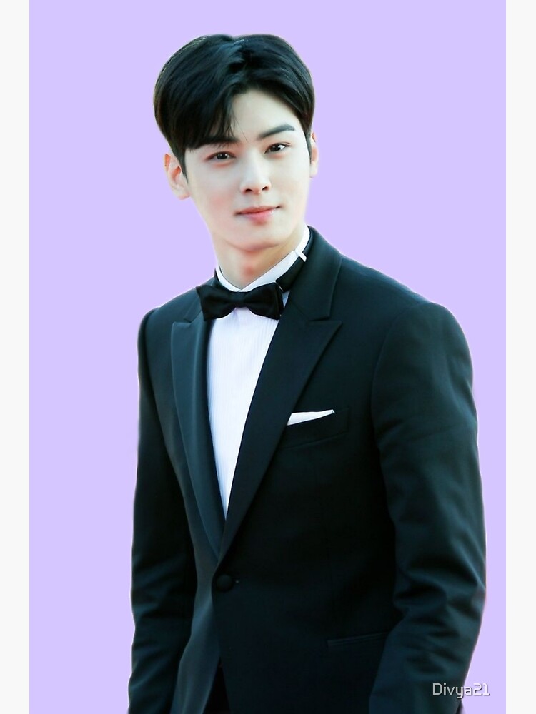 Cha eun woo astro member  Greeting Card for Sale by Divya21