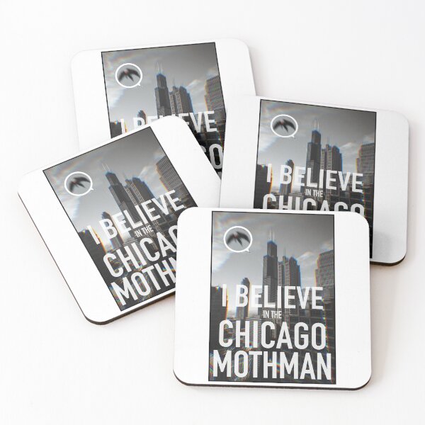 Artikelvorschau, Chicago Mothman – Ich glaube an den Chicago Mothman entworfen und verkauft von mfraserart.