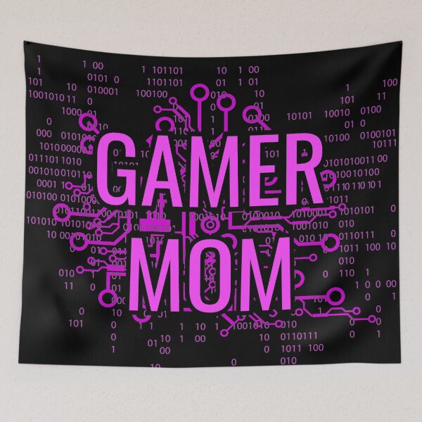 Item preview, GAMER MOM Cyber Purple circuit designed and sold by FutureImaging.