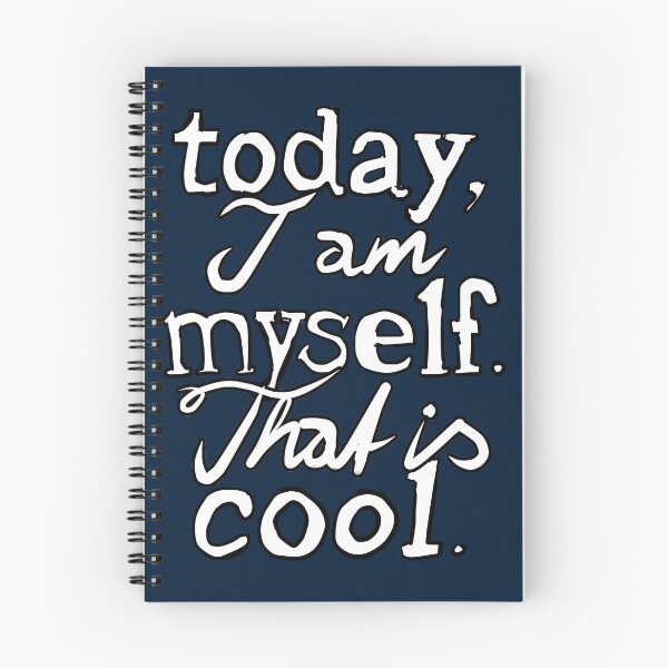 Item preview, Today, I am myself. designed and sold by MoonyIsMoony.