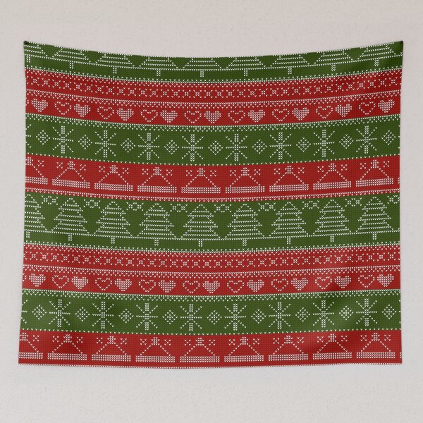 Item preview, Knitted Christmas Pattern designed and sold by EVERTEESLOVER.