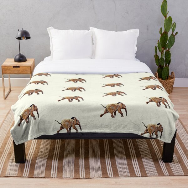 Artikelvorschau, Retro-Vintage-Elefantenbaby, das in Afrika läuft. Elefantenfamiliendesign für Elefanten und alle Tierliebhaber! entworfen und verkauft von ElephantClub.