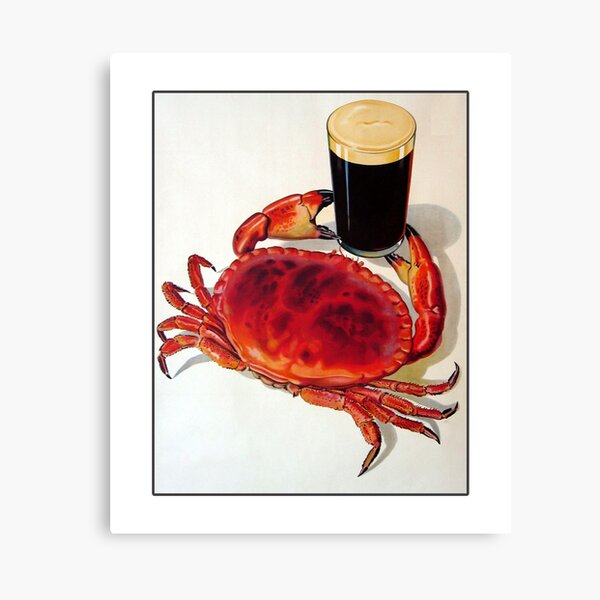Item preview, Even Crabs Love Guinness designed and sold by MortaliteeUK.