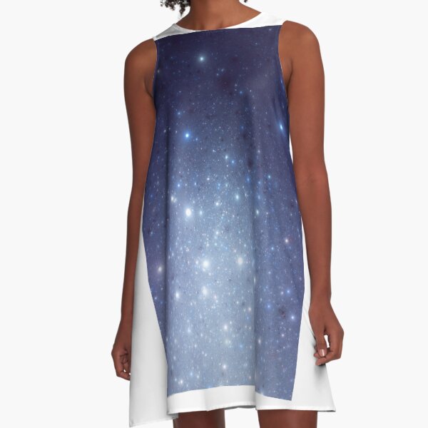 Stars freezing to standstill A-Line Dress