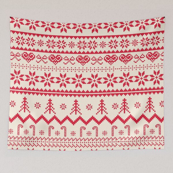 Item preview, Knitted Christmas Pattern designed and sold by EVERTEESLOVER.