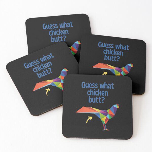 Item preview, Guess What Chicken Butt designed and sold by SportyDogShop.