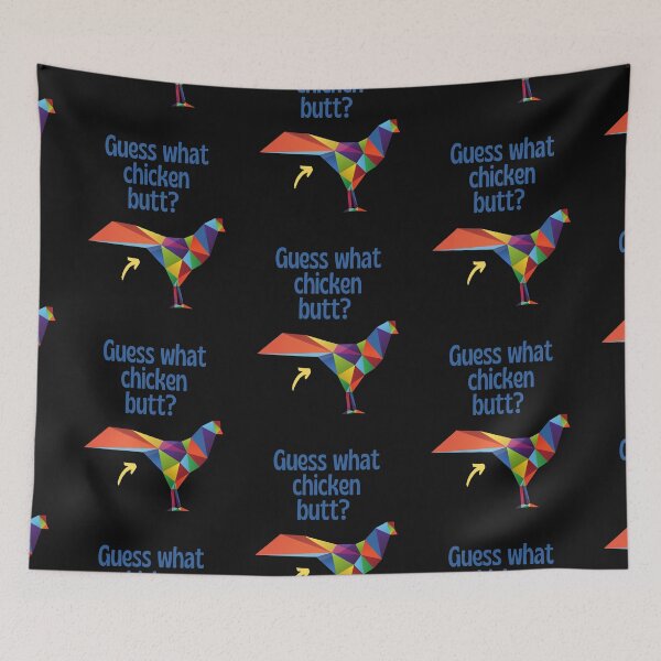 Item preview, Guess What Chicken Butt designed and sold by SportyDogShop.