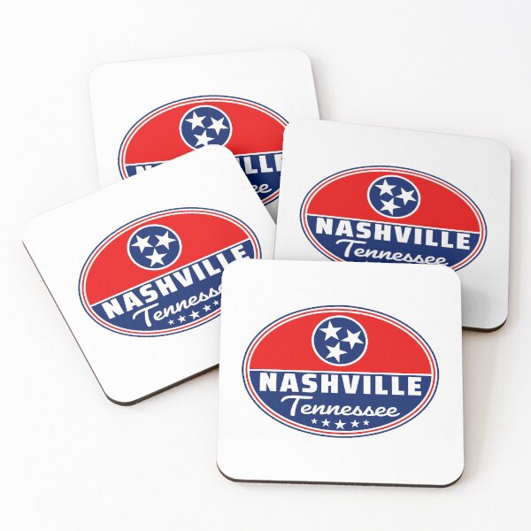 Artikelvorschau, Nashville Tennessee Euro Oval TN entworfen und verkauft von DESTINATIONS DECAL DOS.