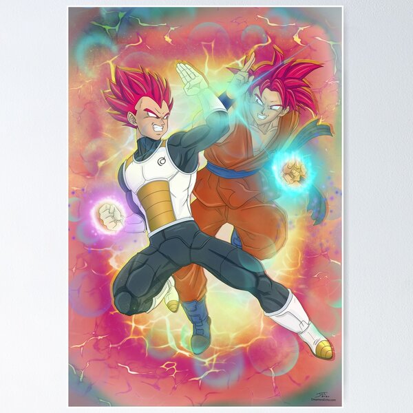 Goku and Vegeta Ssj  Dragon ball goku, Anime dragon ball, Dragon ball art