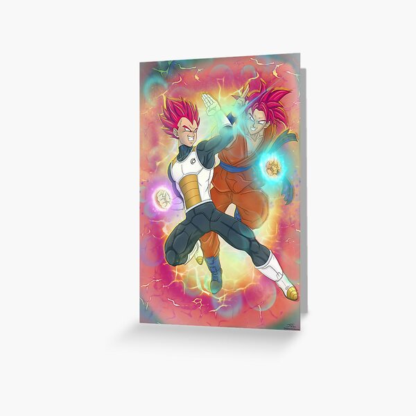 Goku,Vegeta -3D Lenticular Effect- Anime Dragon Ball Z Poster, 2 image  change