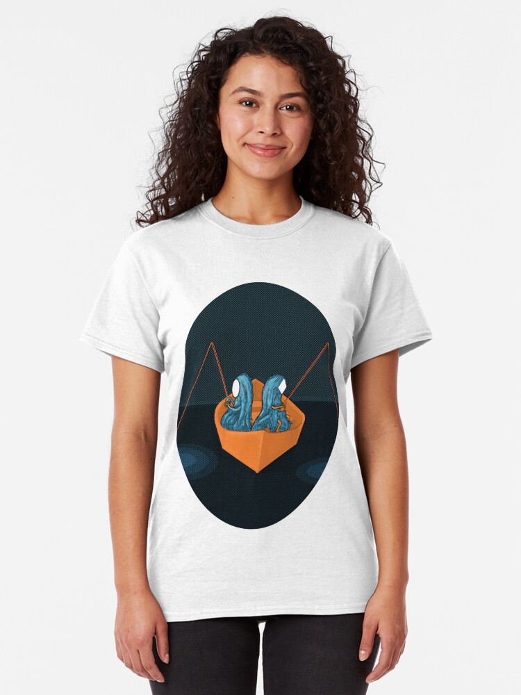 Alternate view of 2 in a boat Classic T-Shirt