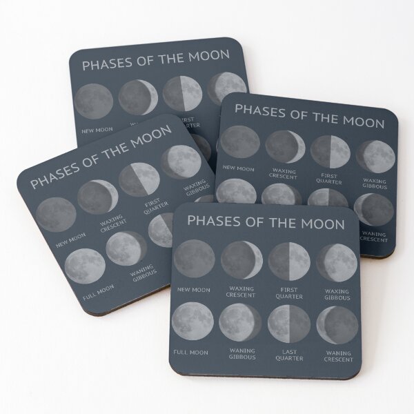Item preview, Phases Of The Moon designed and sold by fraktonart.