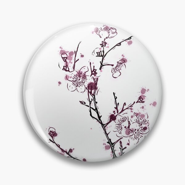 Item preview, Cherry Blossom Ink Splash Art designed and sold by PrintInks.