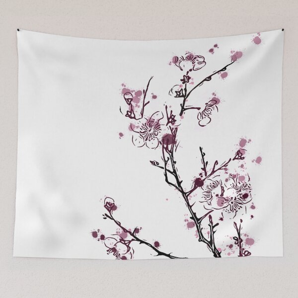Item preview, Cherry Blossom Ink Splash Art designed and sold by PrintInks.