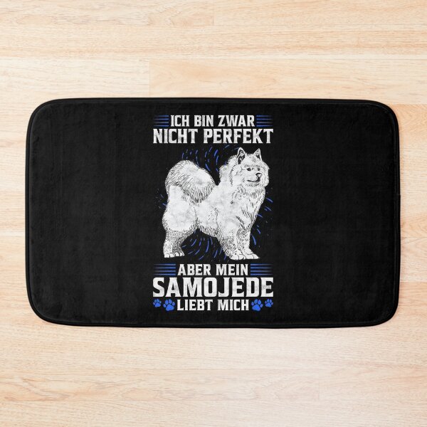 Item preview, My Samoyed loves me sled dog owner gift designed and sold by madgrfx.
