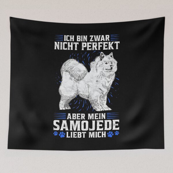 Item preview, My Samoyed loves me sled dog owner gift designed and sold by madgrfx.