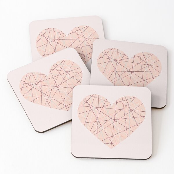 Item preview, Geometric Love Heart Artwork designed and sold by Linlera.