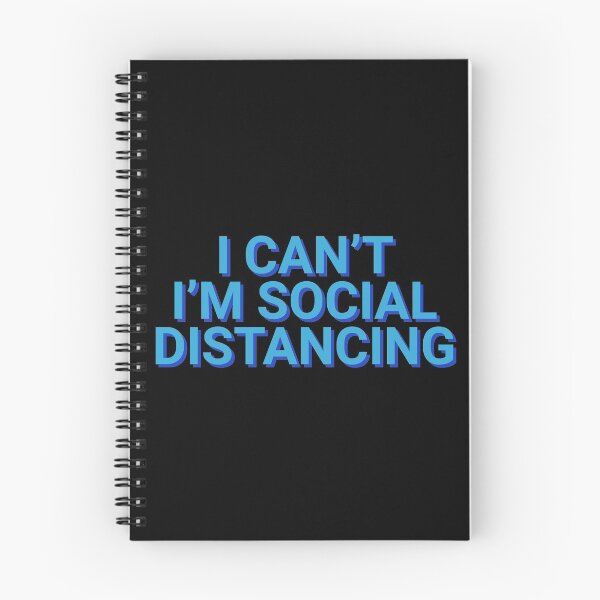 Item preview, I Can't I'm Social Distancing designed and sold by Sour Soul.