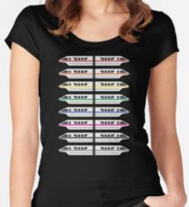 Monorails Women's Fitted Scoop T-Shirt