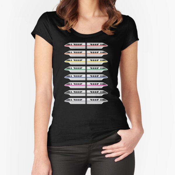 Monorails Fitted Scoop T-Shirt