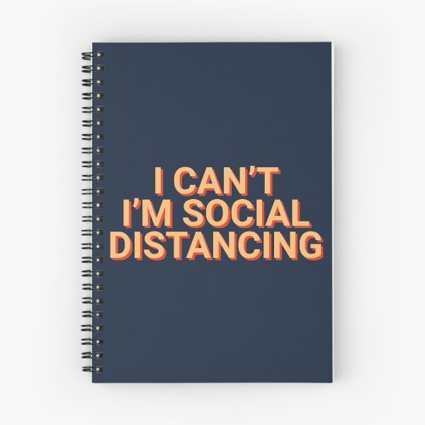 Item preview, I Can't I'm Social Distancing Covid designed and sold by Sour Soul.