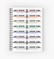 Monorails Spiral Notebook