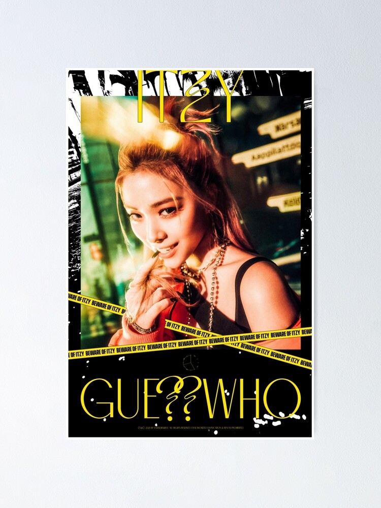 ITZY - Album [GUESS WHO] Official Poster 01