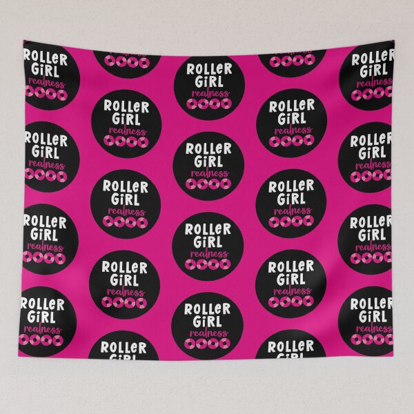 Item preview, Roller Girl Realness Black designed and sold by VicEllisArt.