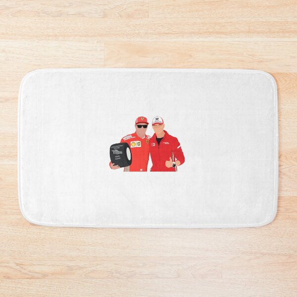 Item preview, Mick Schumacher presenting Kimi Raikkonen with the pole position award at the 2018 Monza Grand Prix designed and sold by royaldutchness.
