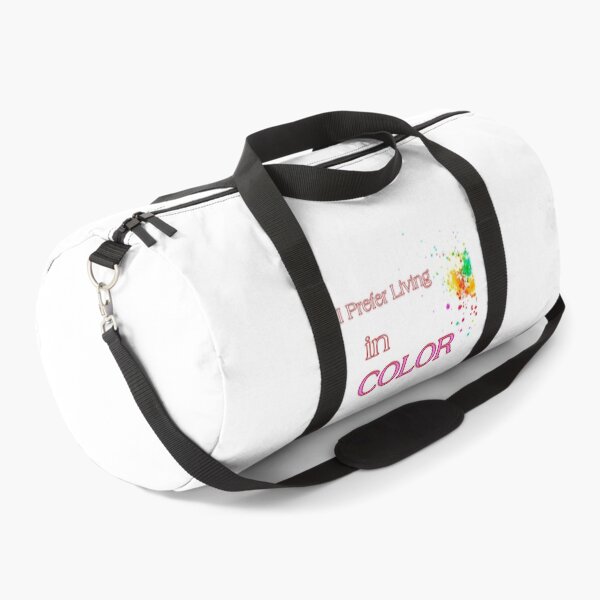 Colourful, colorful world Duffle Bag
