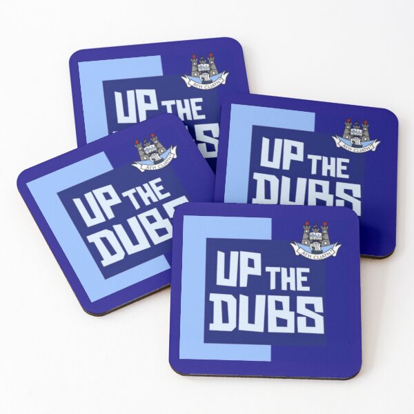 Up the dubs Coasters (Set of 4)