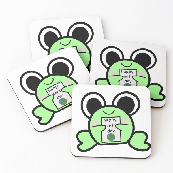 Item preview, Earth Day Frog designed and sold by kikistudio.