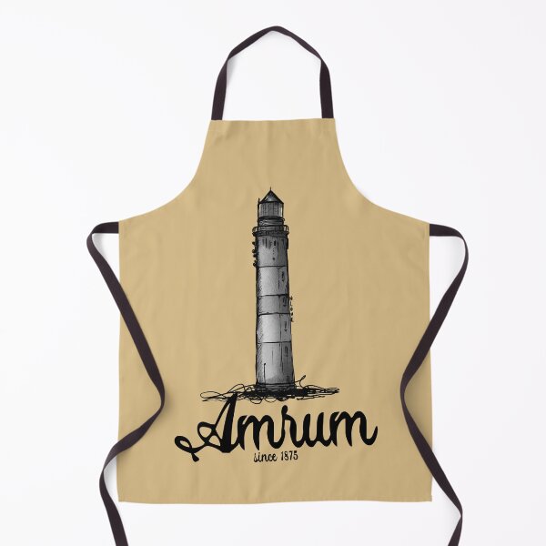Item preview, Amrum lighthouse Urban Sketch motif North Sea Amrum designed and sold by emm-j.