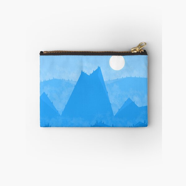 Item preview, Blue Geometric Mountainous Landscape designed and sold by GiftWorks.