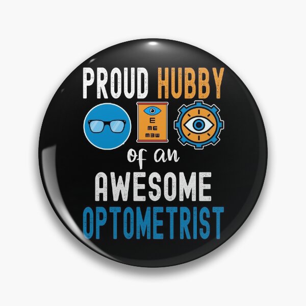 Item preview, Proud Hubby of an Awesome Optometrist designed and sold by CraftsforKai.