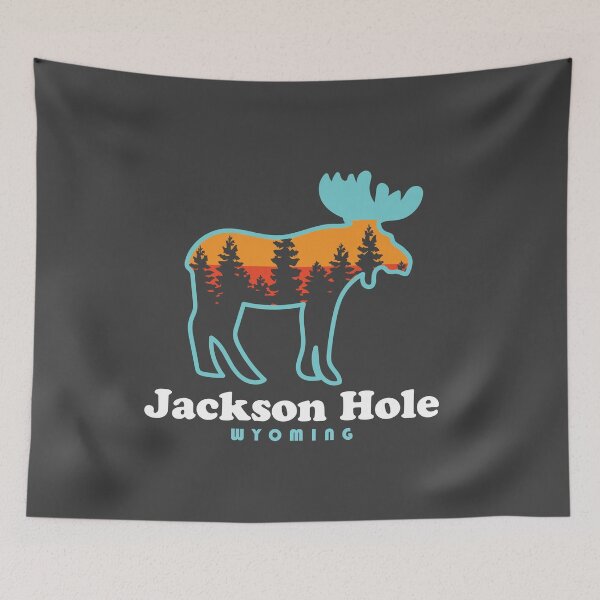 Item preview, Jackson Hole Wyoming Moose Grand Tetons designed and sold by yelly123.