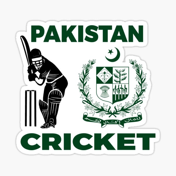 Vista previa del artículo con la obra «Cricket de Pakistán», diseñado y vendido por SportsT-Shirts.