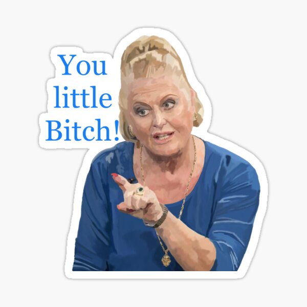 Item preview, You little bitch - Kim Woodburn  designed and sold by 3leggeddogg.