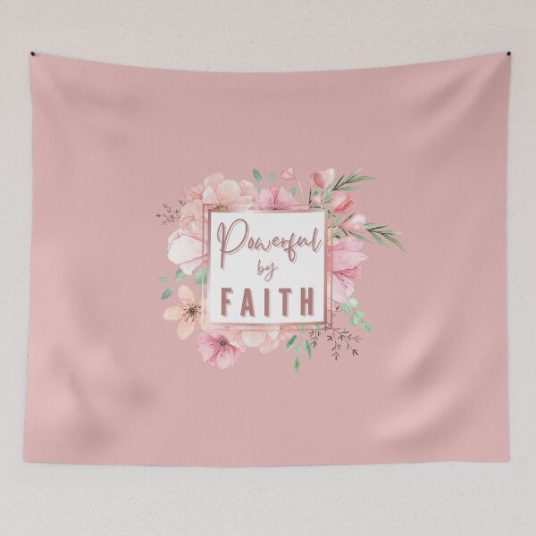 Item preview, Elegant Rose Gold | Powerful By Faith designed and sold by AdoptKM.