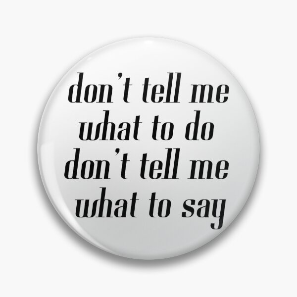 Item preview, you don't own me (black version) designed and sold by eltonjuan.
